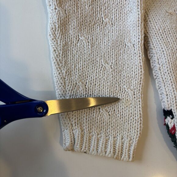 Children's Vintage Christmas Sweater Winter Ugly Knit Holiday - Picture 7 of 9